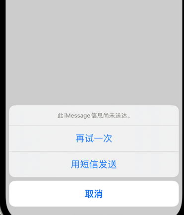 岚县apple维修iPhone上无法正常发送iMessage信息