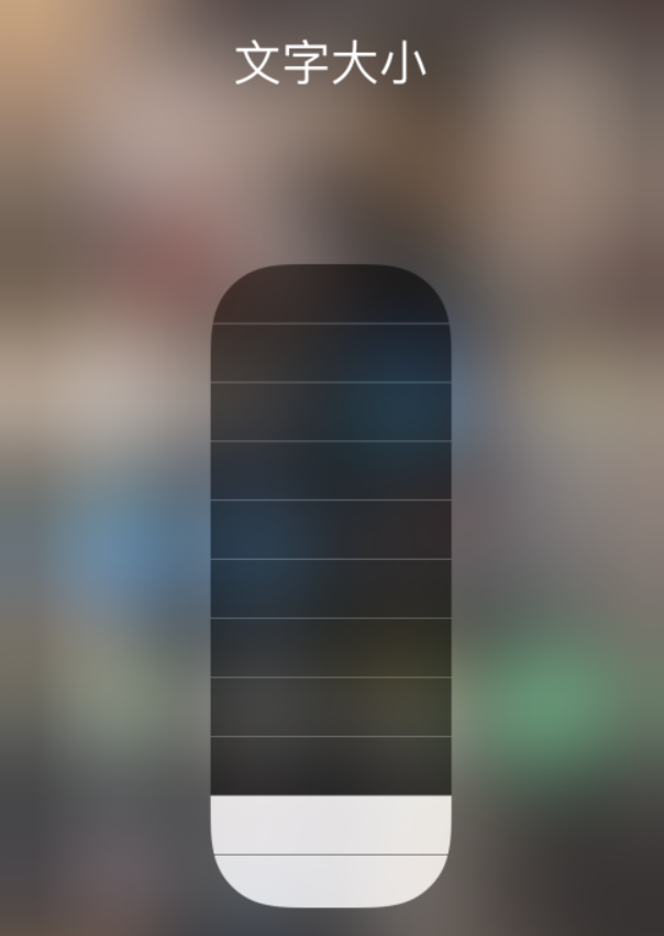 岚县苹果手机维修分享小技巧：在 iPhone 控制中心快速调节字体大小 